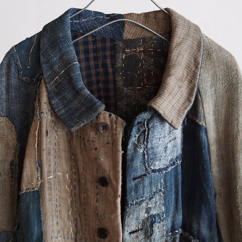 NORA JACKET~Japan old boro fabric~南部麻