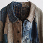 NORA JACKET~Japan old boro fabric~南部麻