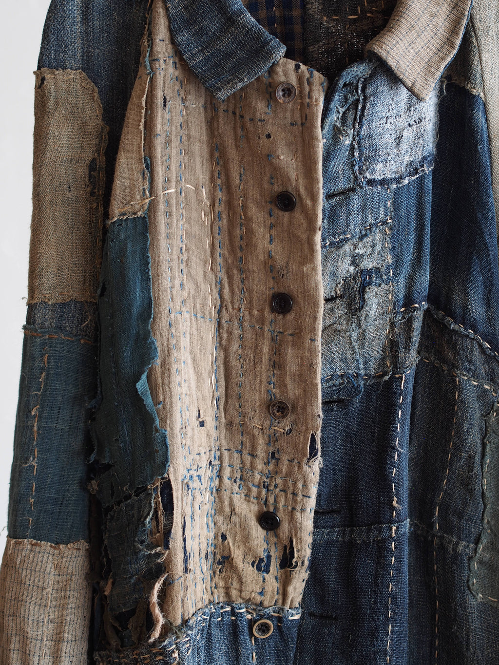 NORA JACKET~Japan old boro fabric~南部麻