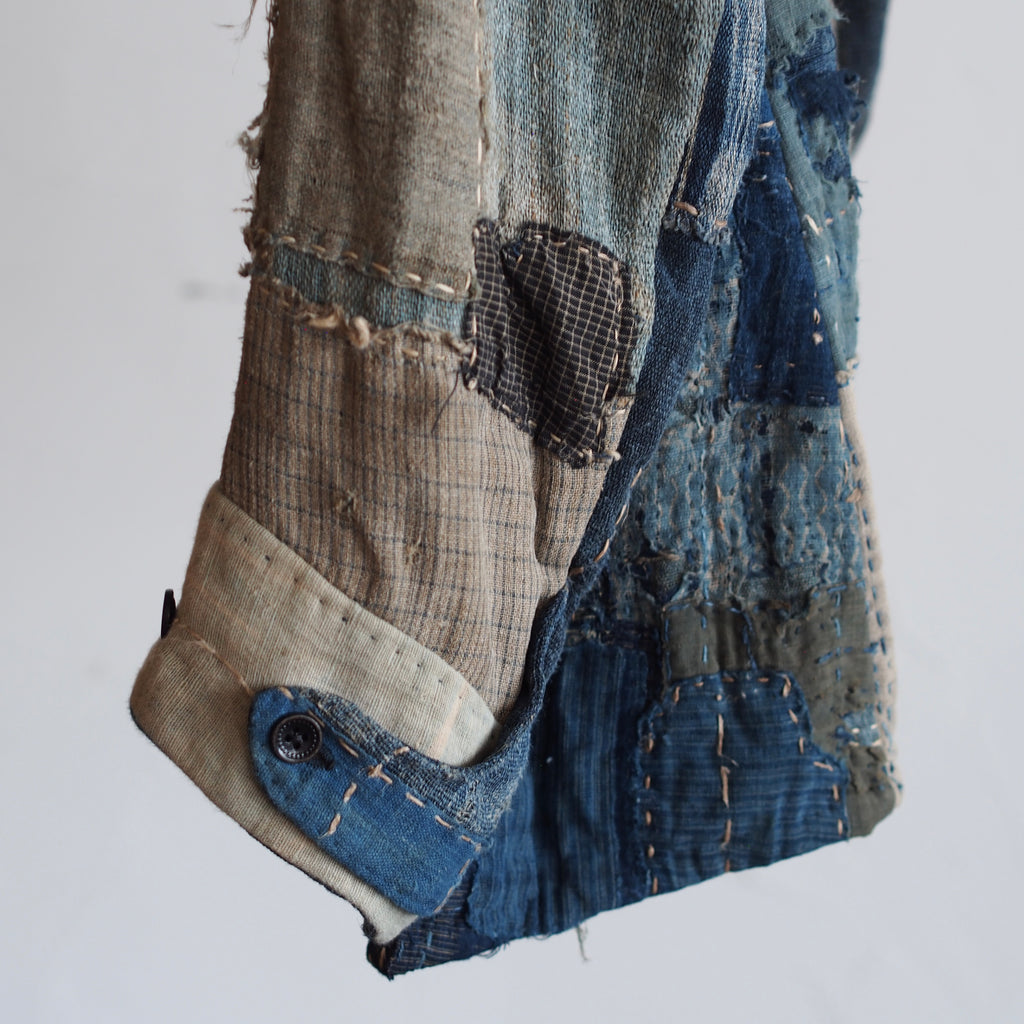 NORA JACKET~Japan old boro fabric~南部麻