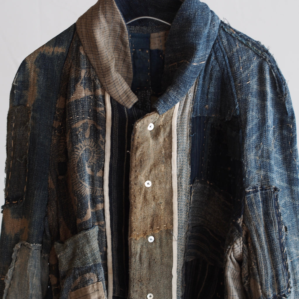 NORA JACKET~Japan old boro fabric~南部麻
