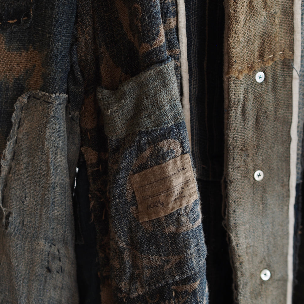 NORA JACKET~Japan old boro fabric~南部麻