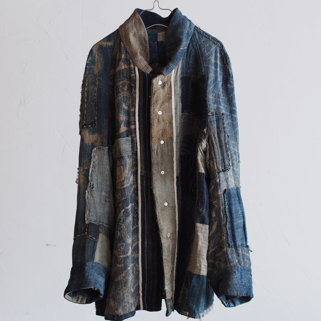 NORA JACKET~Japan old boro fabric~南部麻