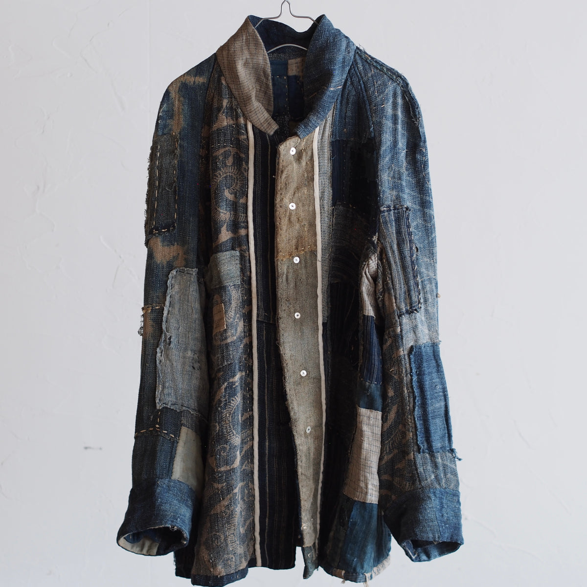 NORA JACKET~Japan old boro fabric~南部麻