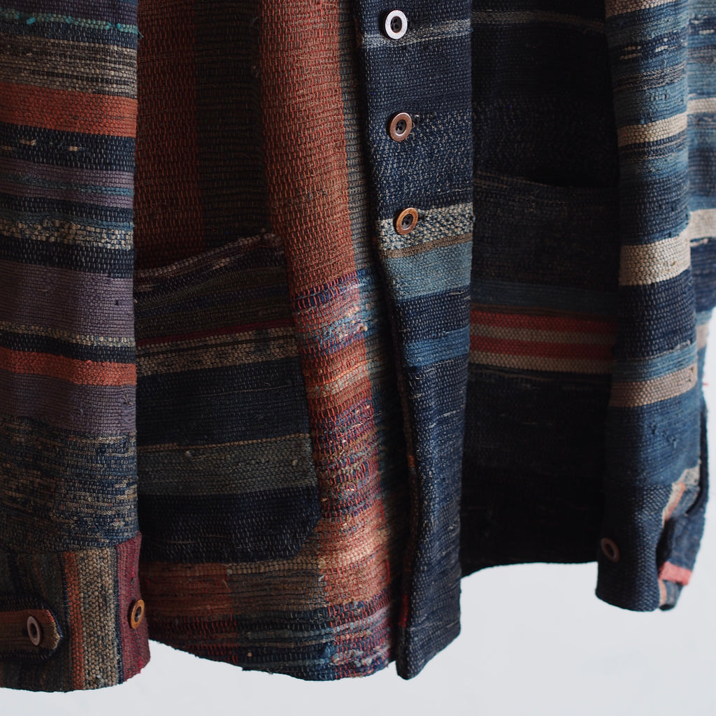 NORA JACKET~Japan old sakiori fabric~裂織