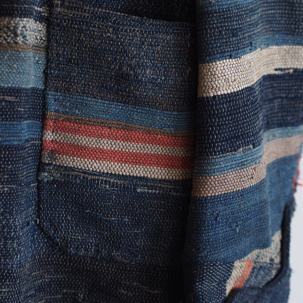 NORA JACKET~Japan old sakiori fabric~裂織