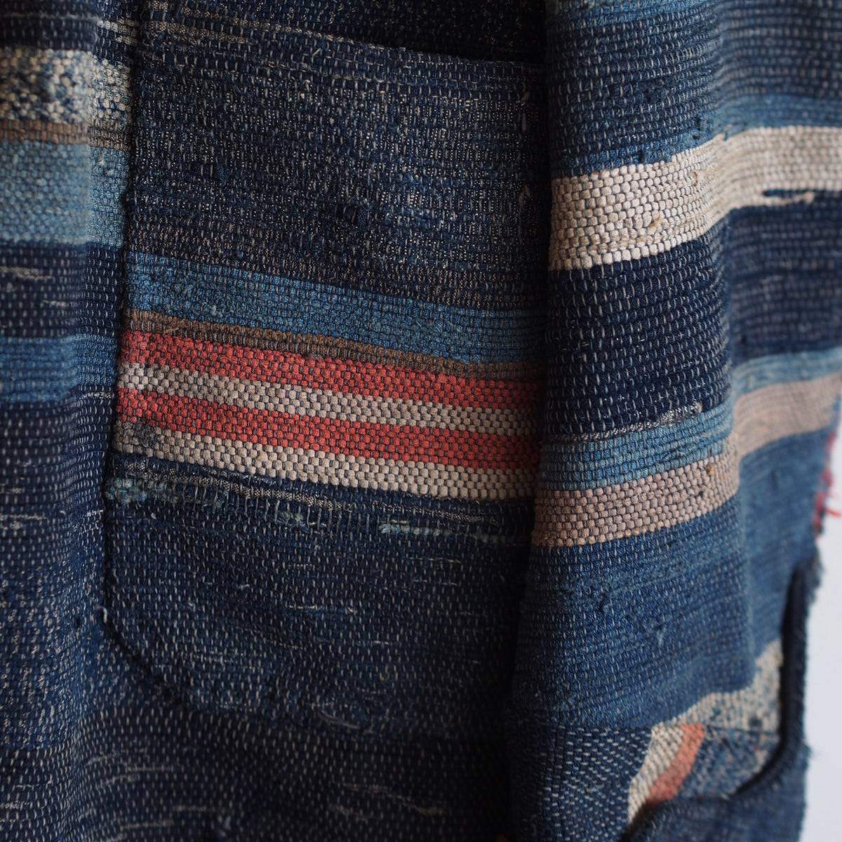 NORA JACKET~Japan old sakiori fabric~裂織