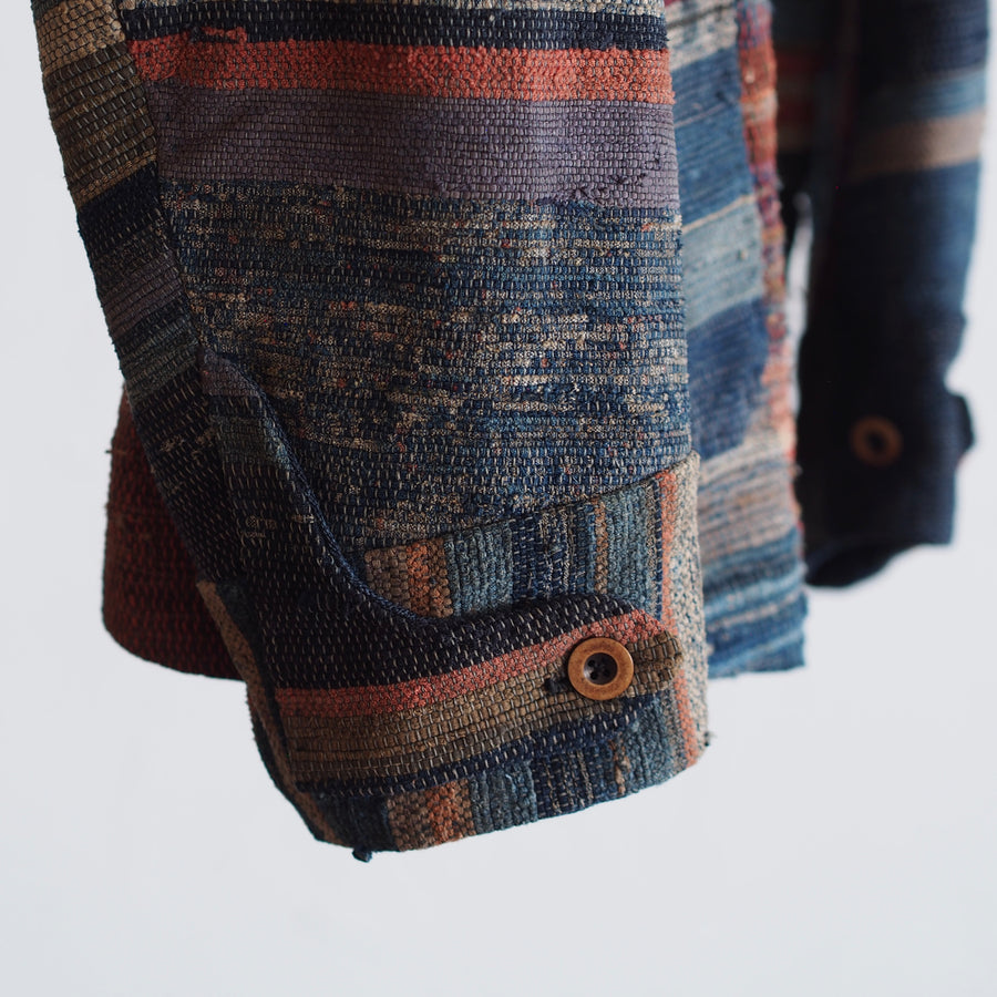 NORA JACKET~Japan old sakiori fabric~裂織