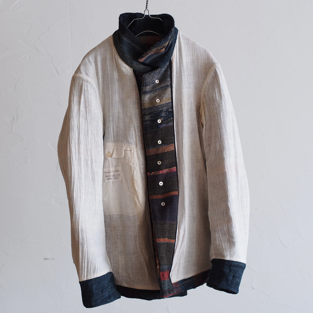 NORA JACKET~Japan old sakiori fabric~裂織