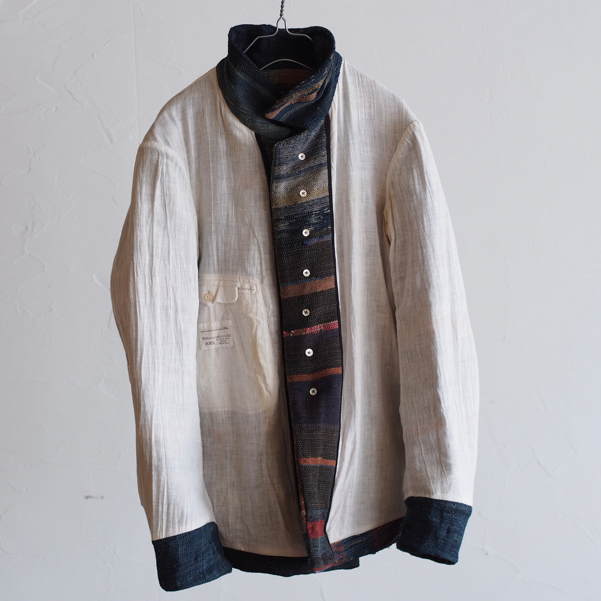 NORA JACKET~Japan old sakiori fabric~裂織