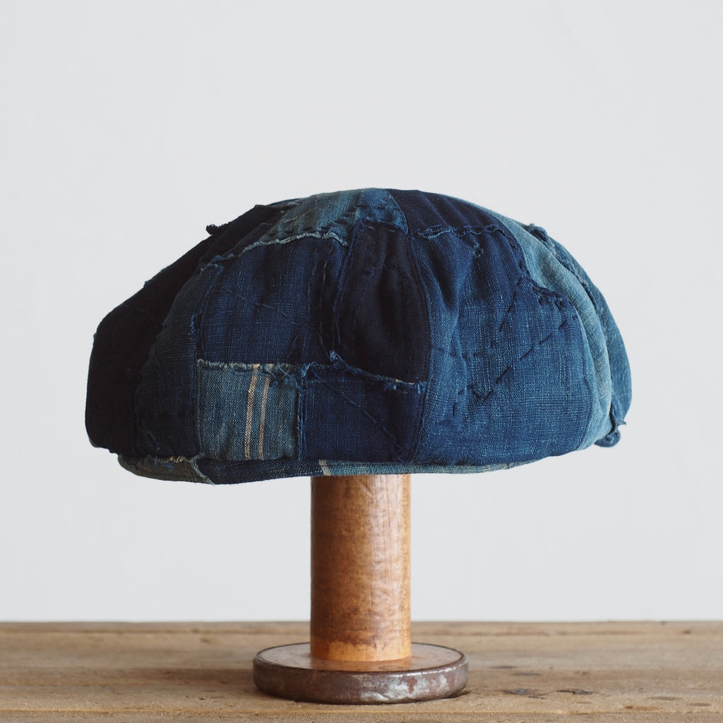 BORO(襤褸)CAP ~type newsboy~60 meiji-taisho
