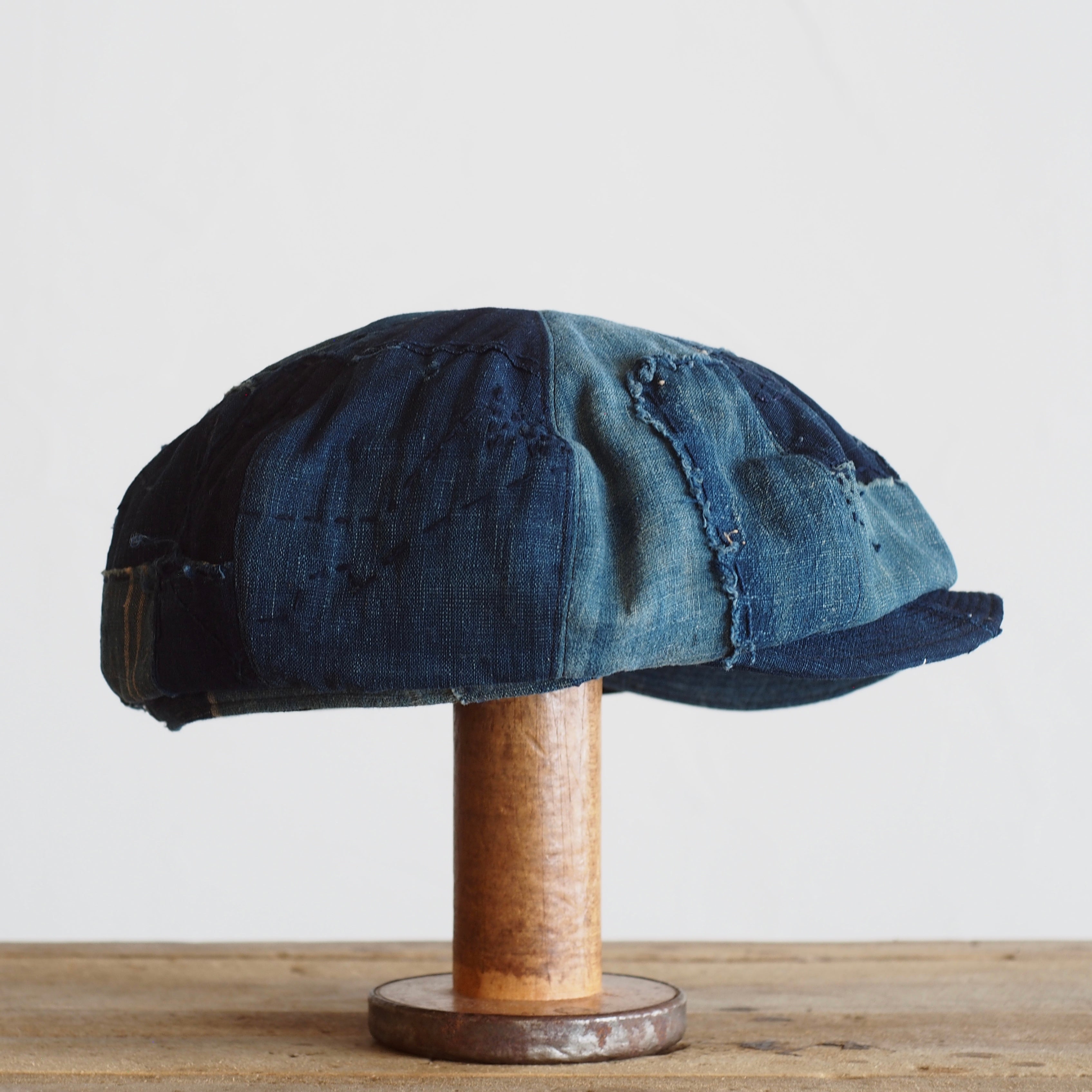 BORO(襤褸)CAP ~type newsboy~60 meiji-taisho