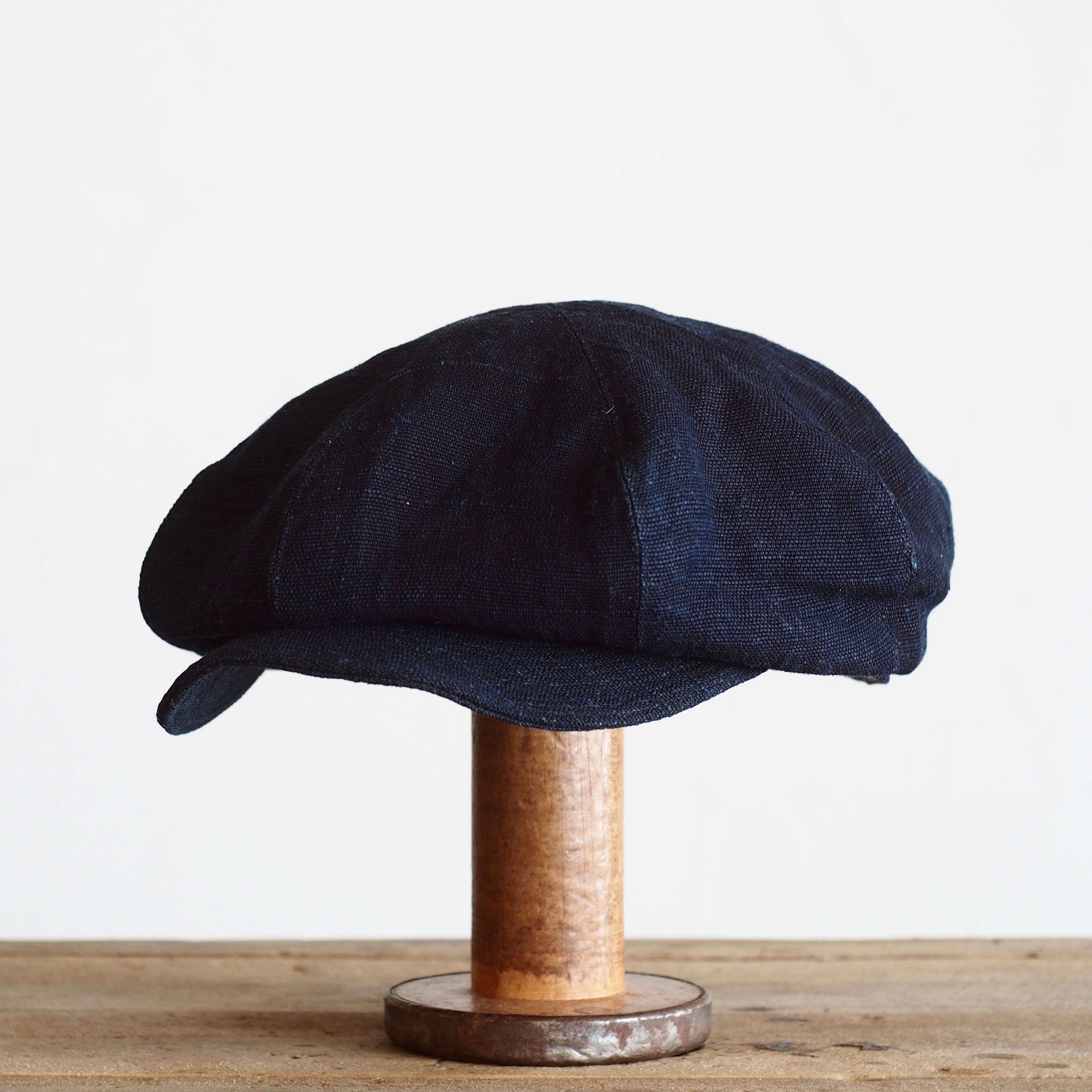 JAPAN VINTAGE FABRIC CAP ~type newsboy~61 南部麻①