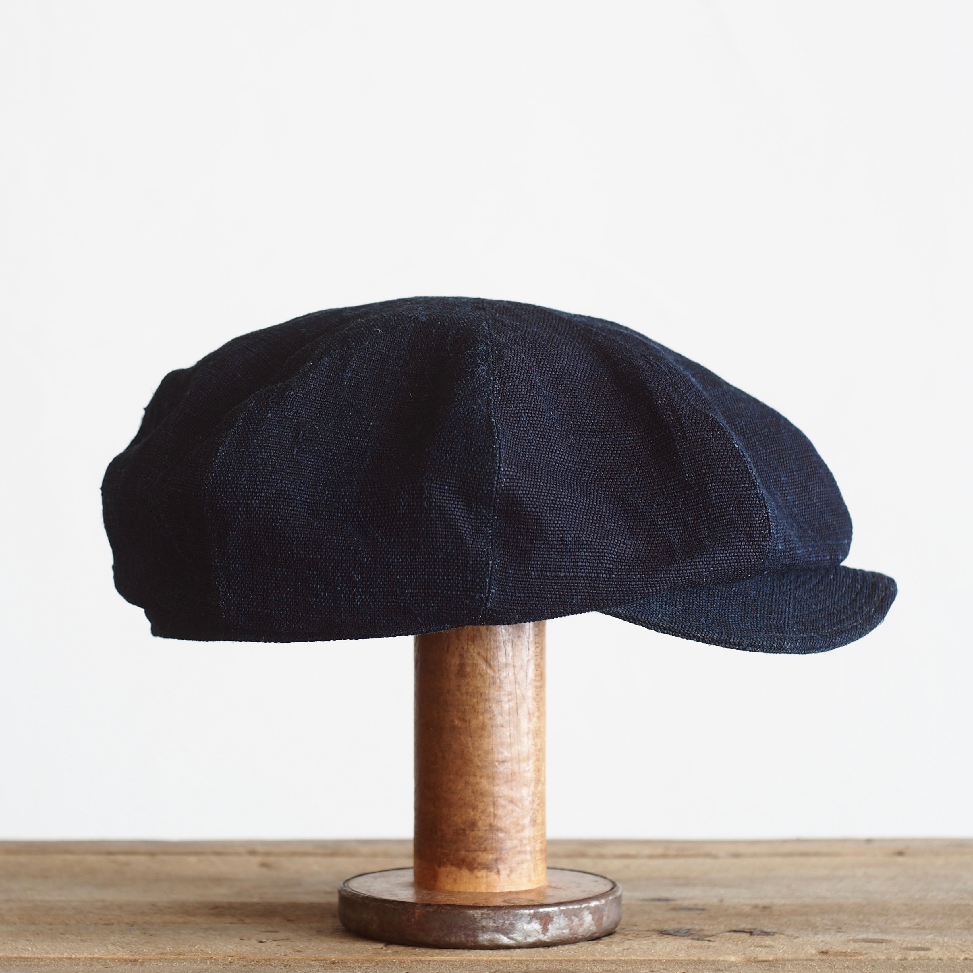 JAPAN VINTAGE FABRIC CAP ~type newsboy~61 南部麻①