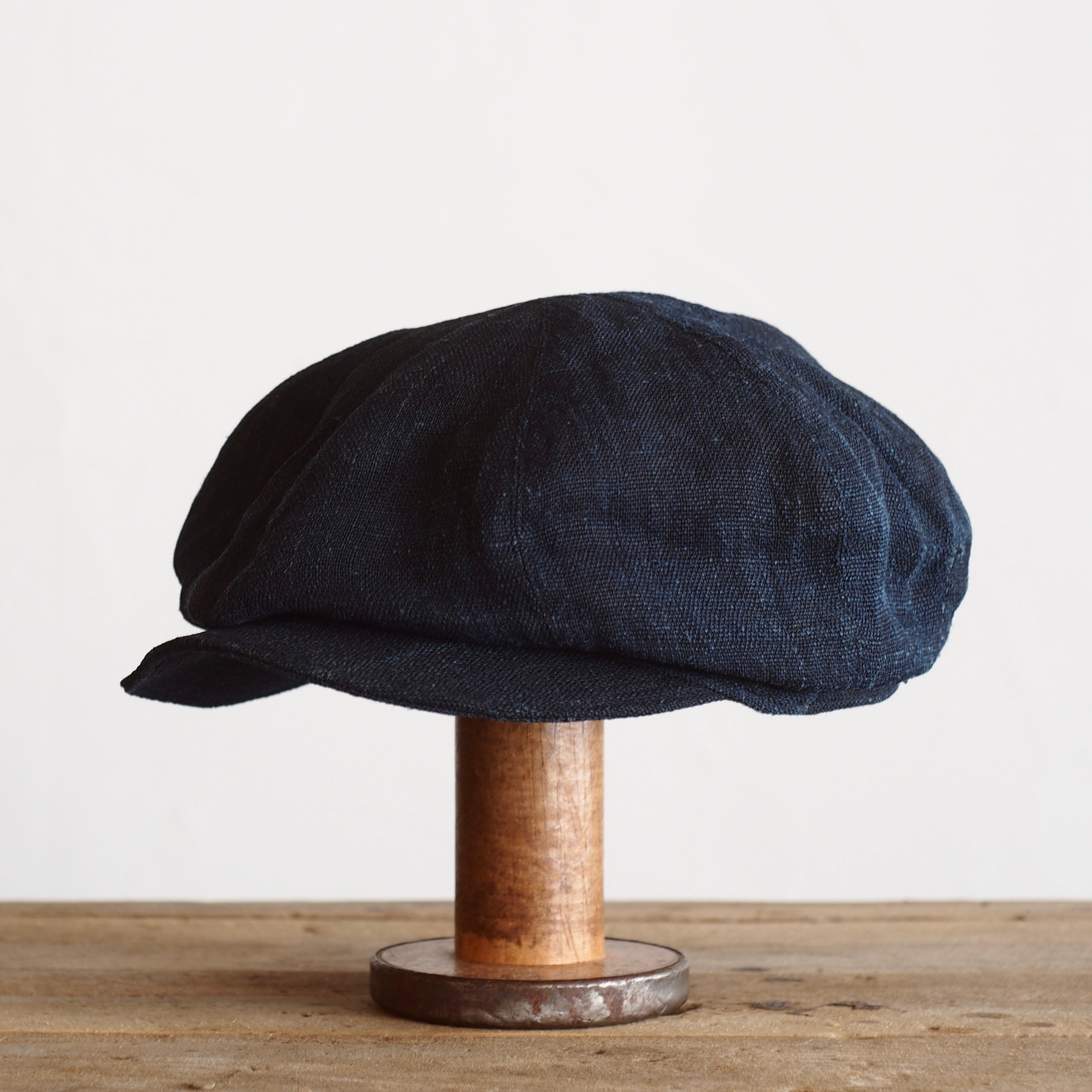 JAPAN VINTAGE FABRIC CAP ~type newsboy~61 南部麻②