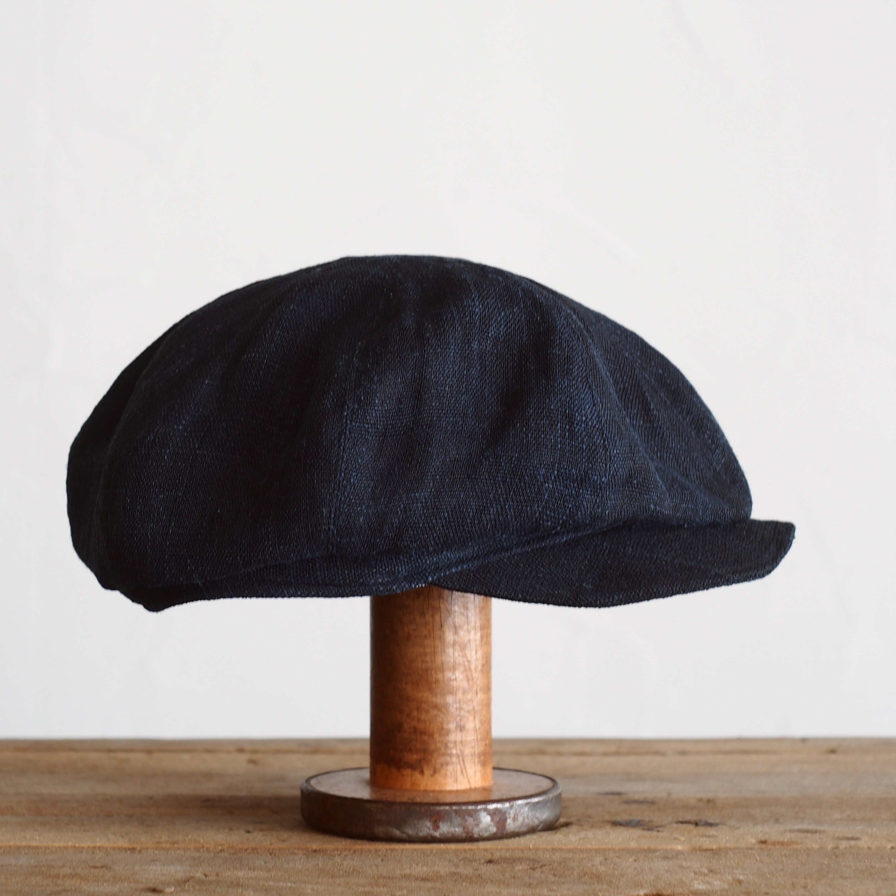 JAPAN VINTAGE FABRIC CAP ~type newsboy~61 南部麻②