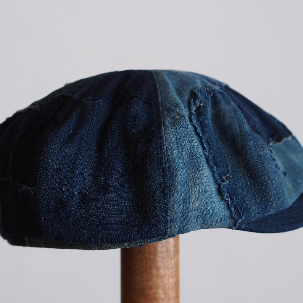 BORO(襤褸)CAP ~type newsboy~60 meiji-taisho