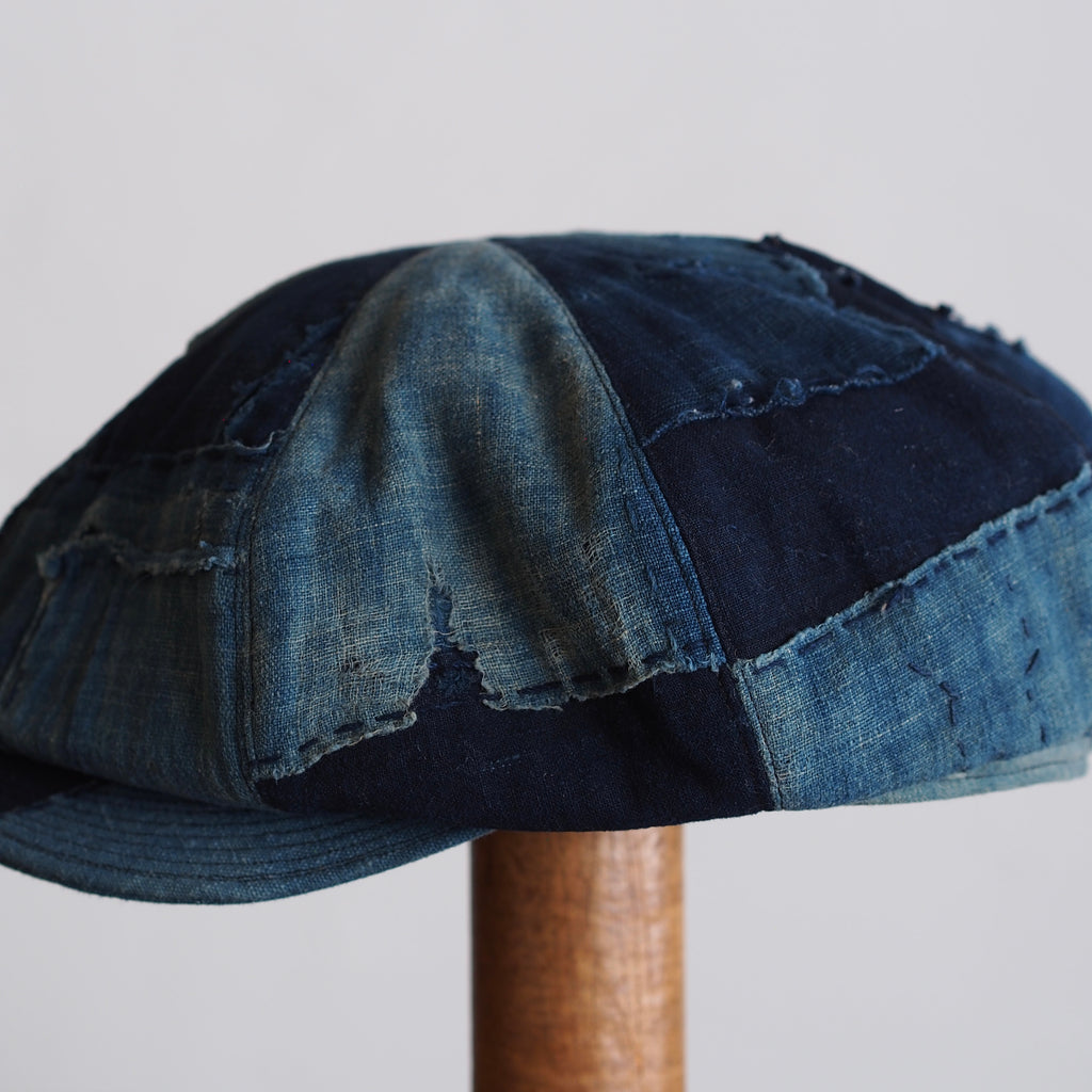 BORO(襤褸)CAP ~type newsboy~60 meiji-taisho