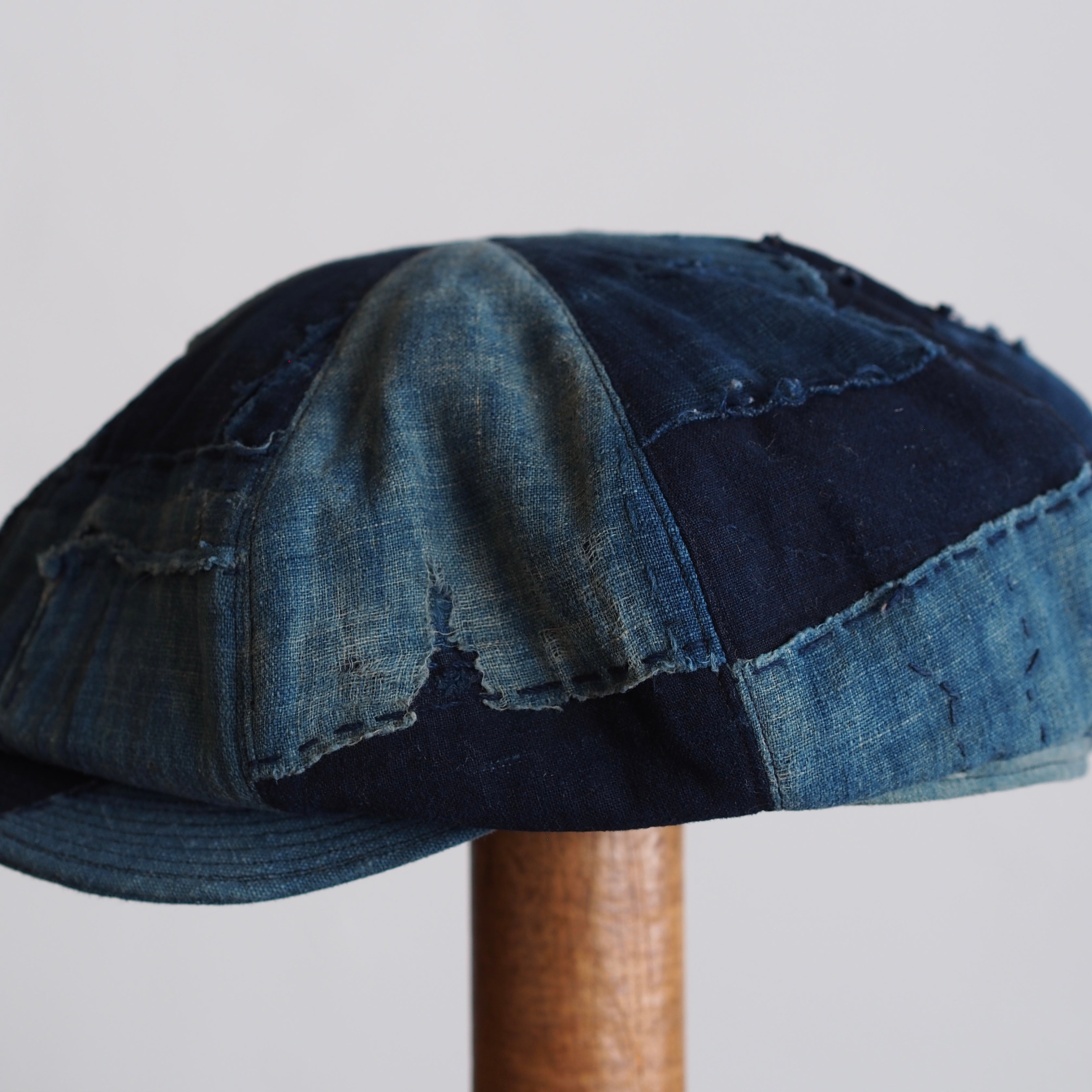 BORO(襤褸)CAP ~type newsboy~60 meiji-taisho