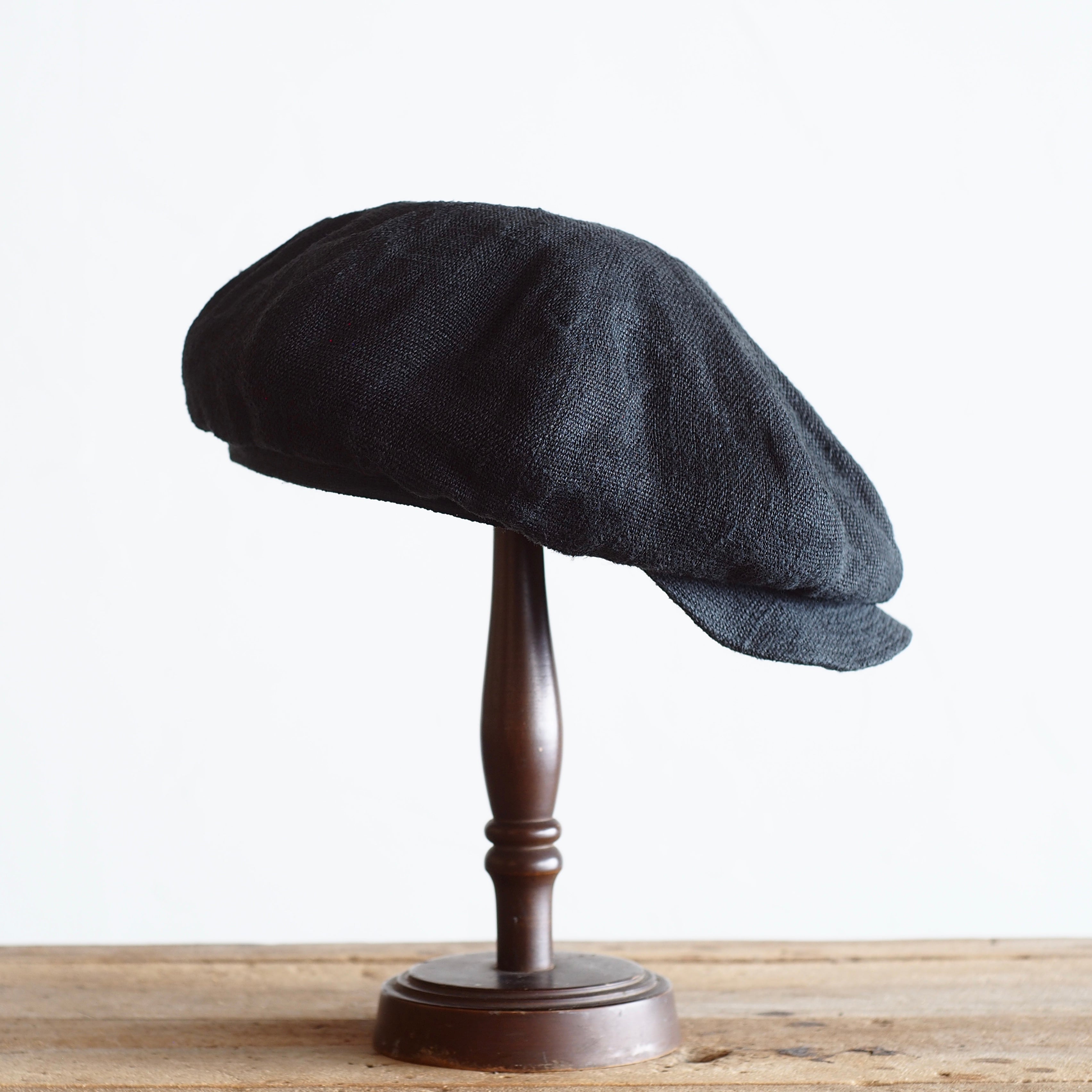 NORA CAP ~type newsboy~60japan old cotton/hemp