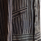 NORA SHORT JACKET~Japan old stripe hemp fabric~