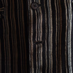 NORA SHORT JACKET~Japan old stripe hemp fabric~