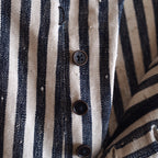 NORA WORK PANTS~japan old cotton stripe~