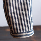 NORA WORK PANTS~japan old cotton stripe~