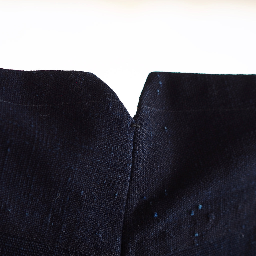 NORA WORK PANTS~japan old indigo paper fabric~