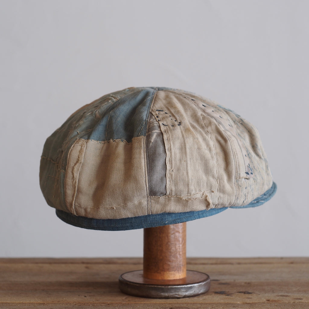 BORO(襤褸)CAP ~type newsboy~60 meiji-taisho