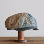 BORO(襤褸)CAP ~type newsboy~60 meiji-taisho