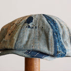 BORO(襤褸)CAP ~type newsboy~60 meiji-taisho
