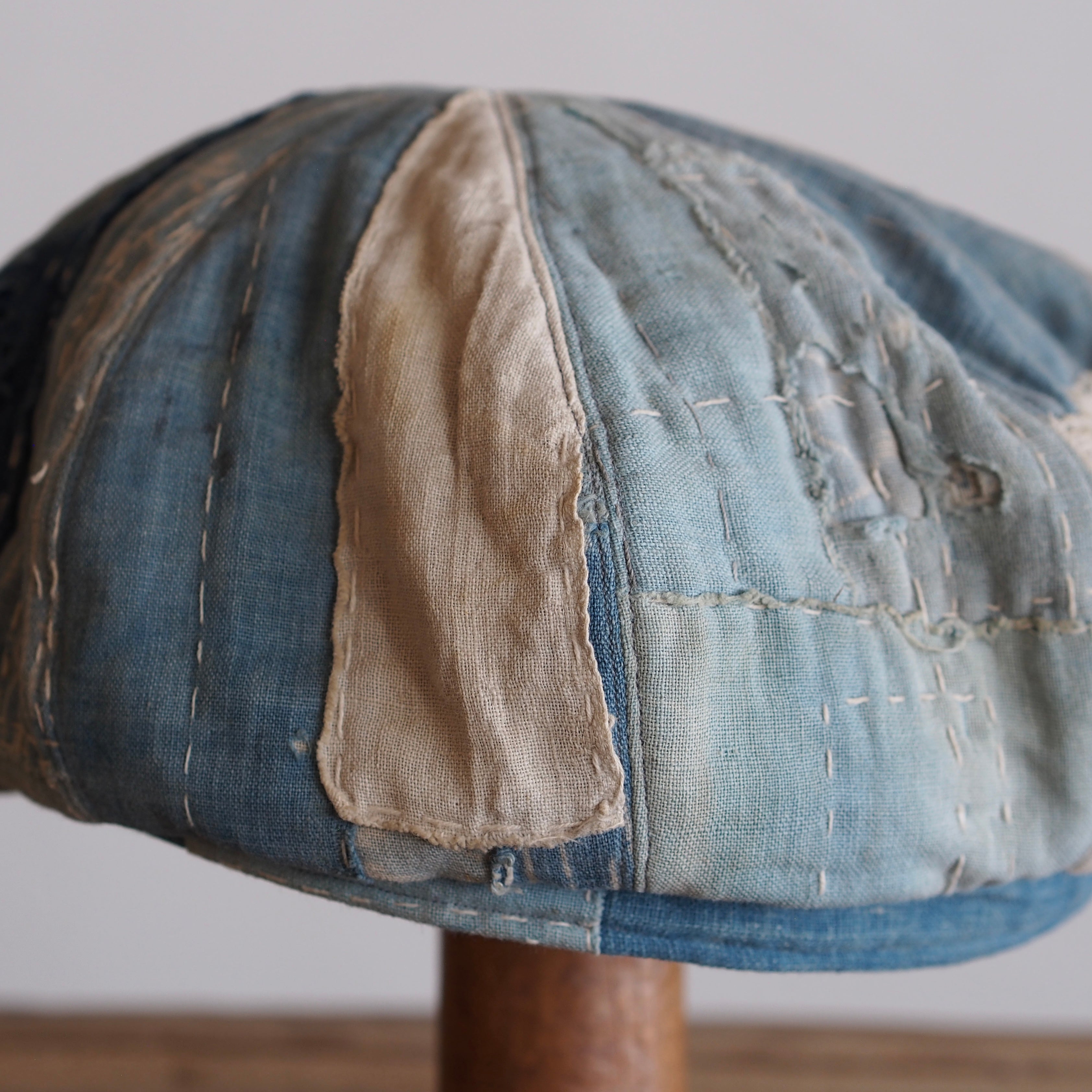 BORO(襤褸)CAP ~type newsboy~60 meiji-taisho