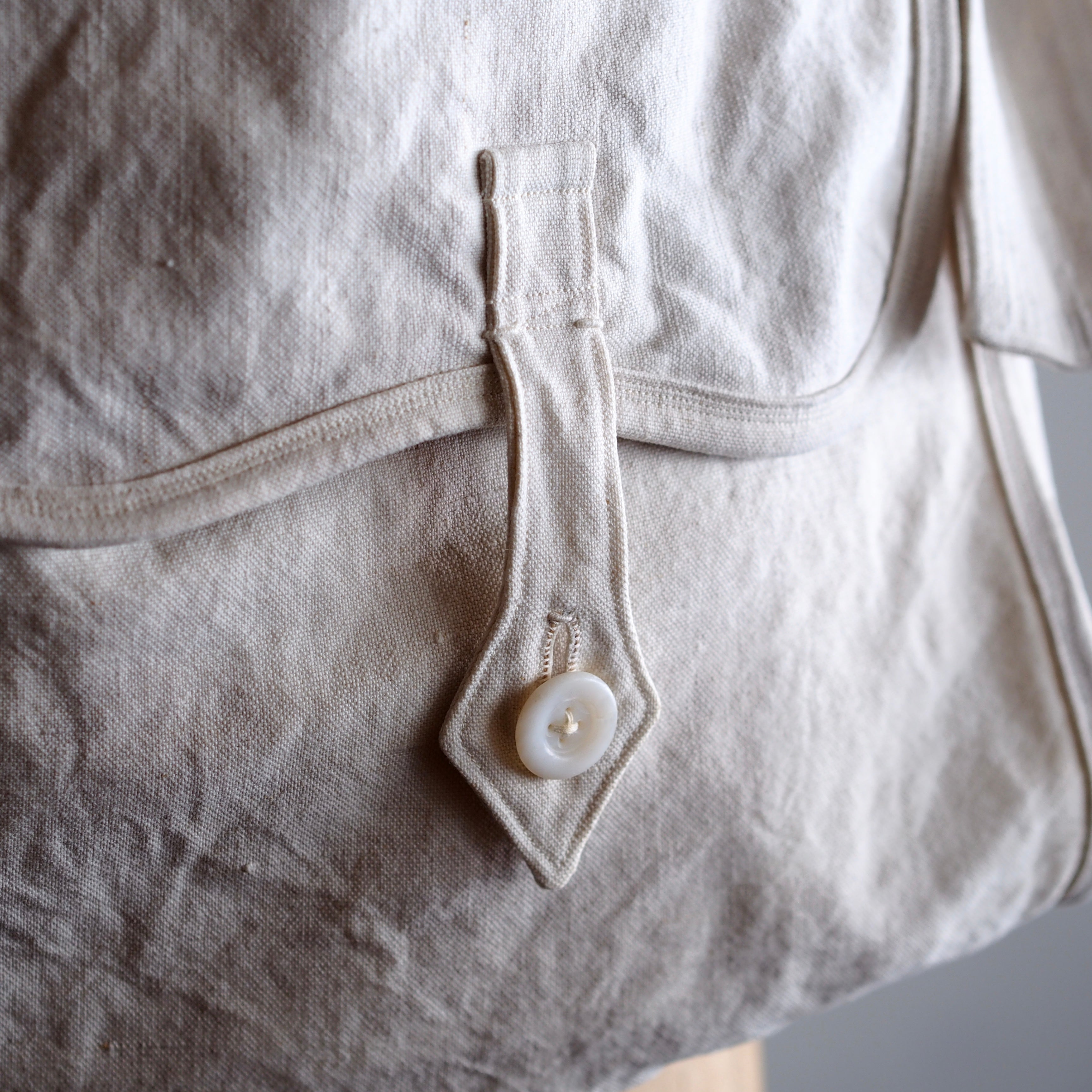 NORA BAG~type postman~japan old linen fabric