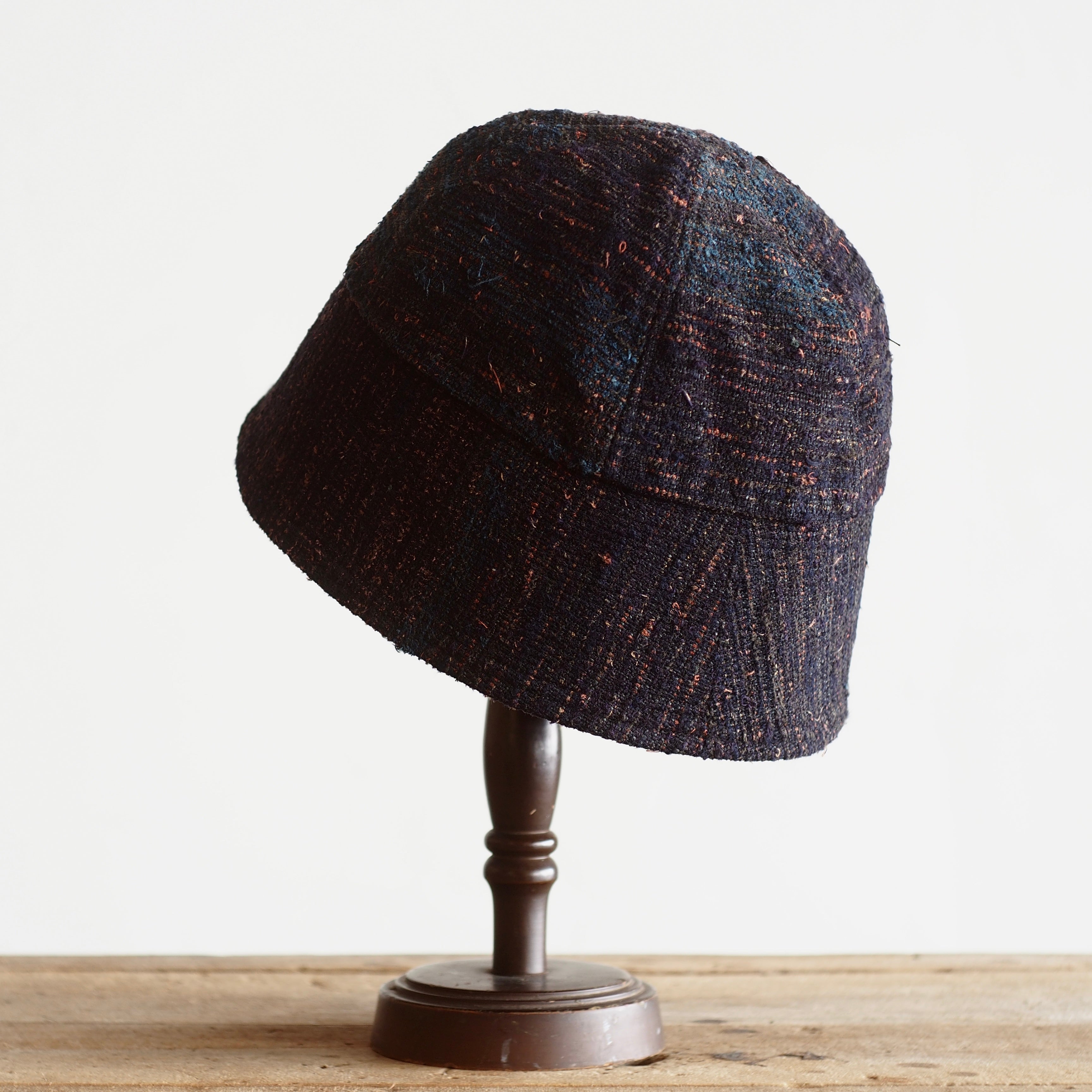 NORA HAT ~type sailor~japan old sakiori  fabric⓵