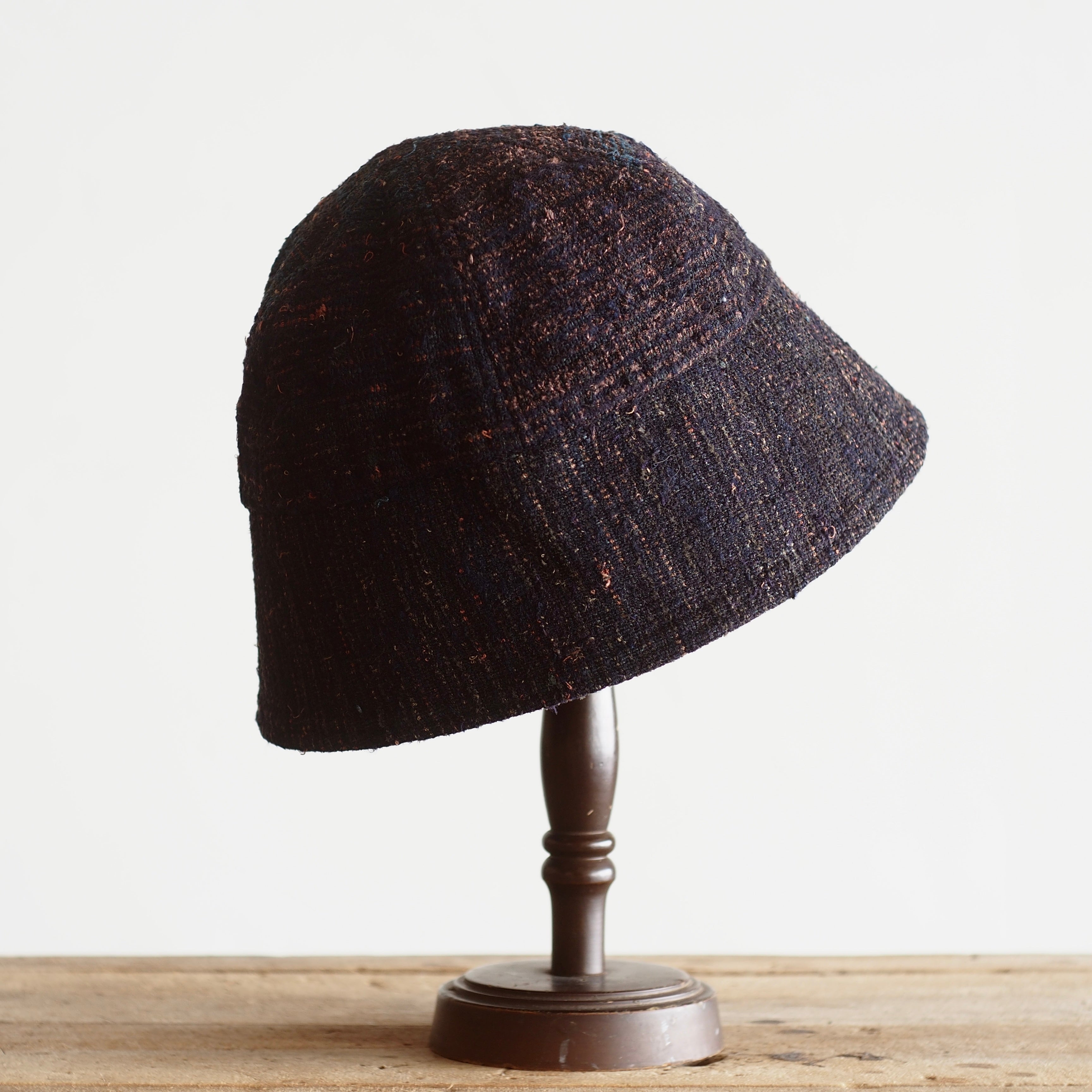 NORA HAT ~type sailor~japan old sakiori  fabric⓵