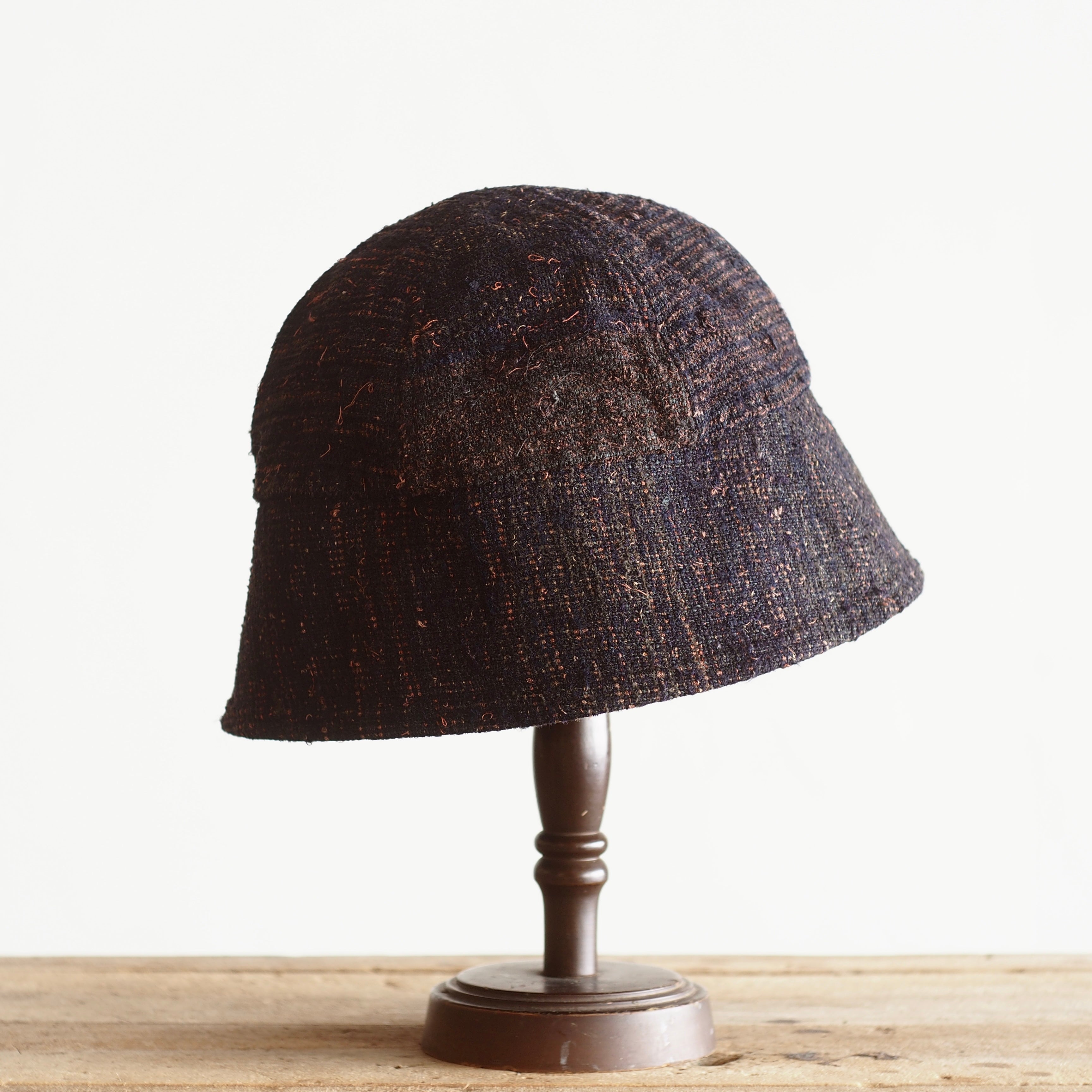 NORA HAT ~type sailor~japan old sakiori  fabric⓶