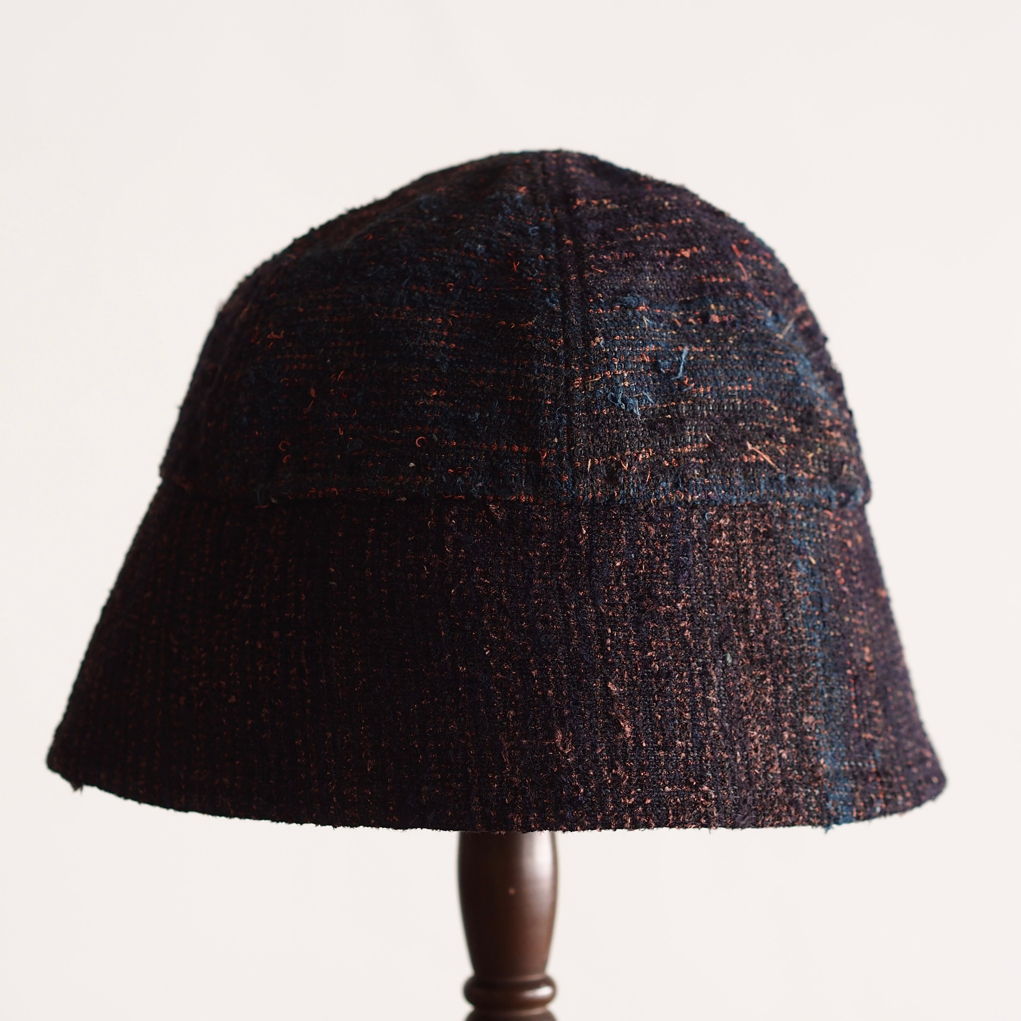 NORA HAT ~type sailor~japan old sakiori  fabric⓵