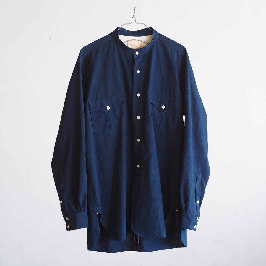 NORA シャツ 古布 藍染 昭和初期（Items for Tokyo - 麻・型染・日本 
