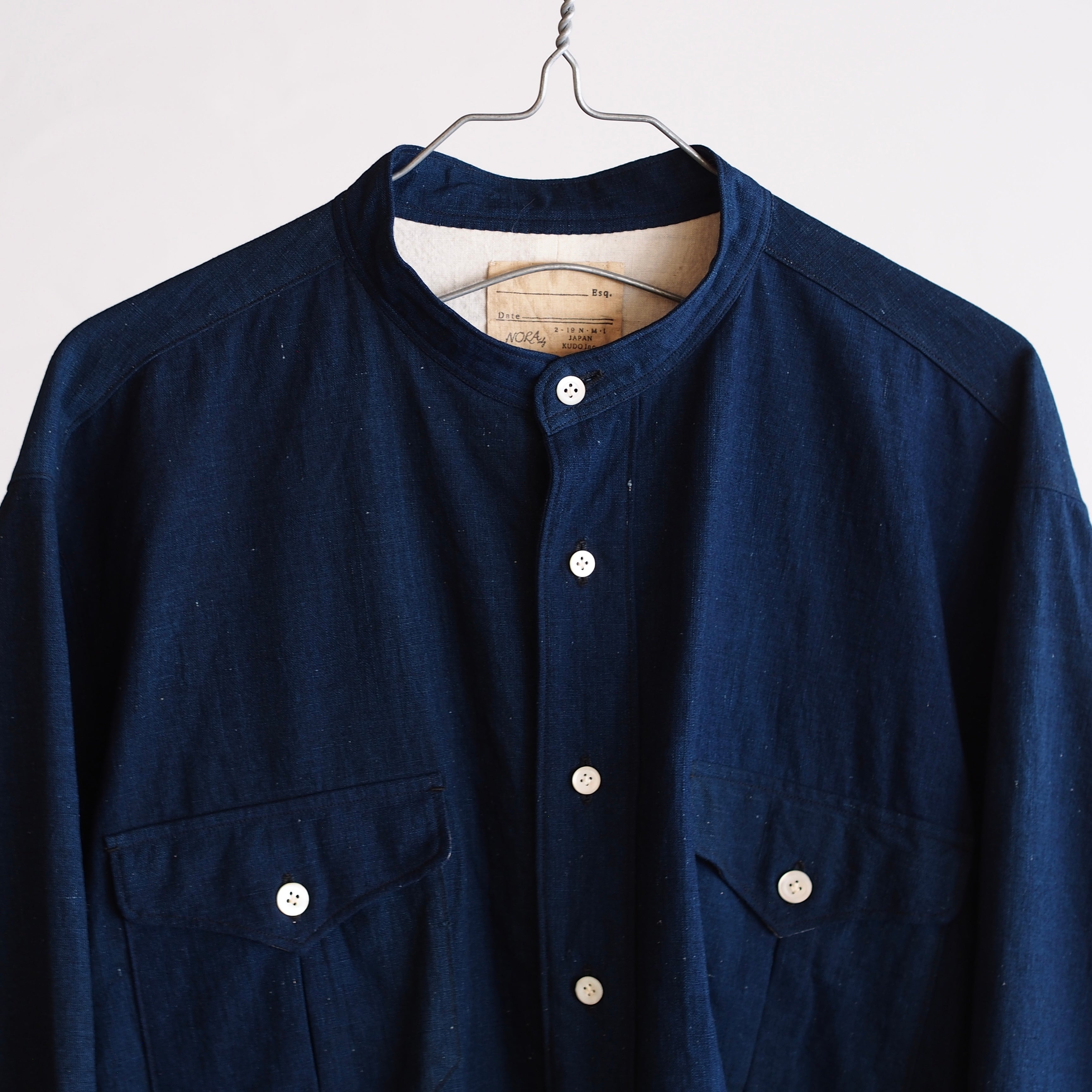 NORA SHIRT~type japan~early showa indigo~
