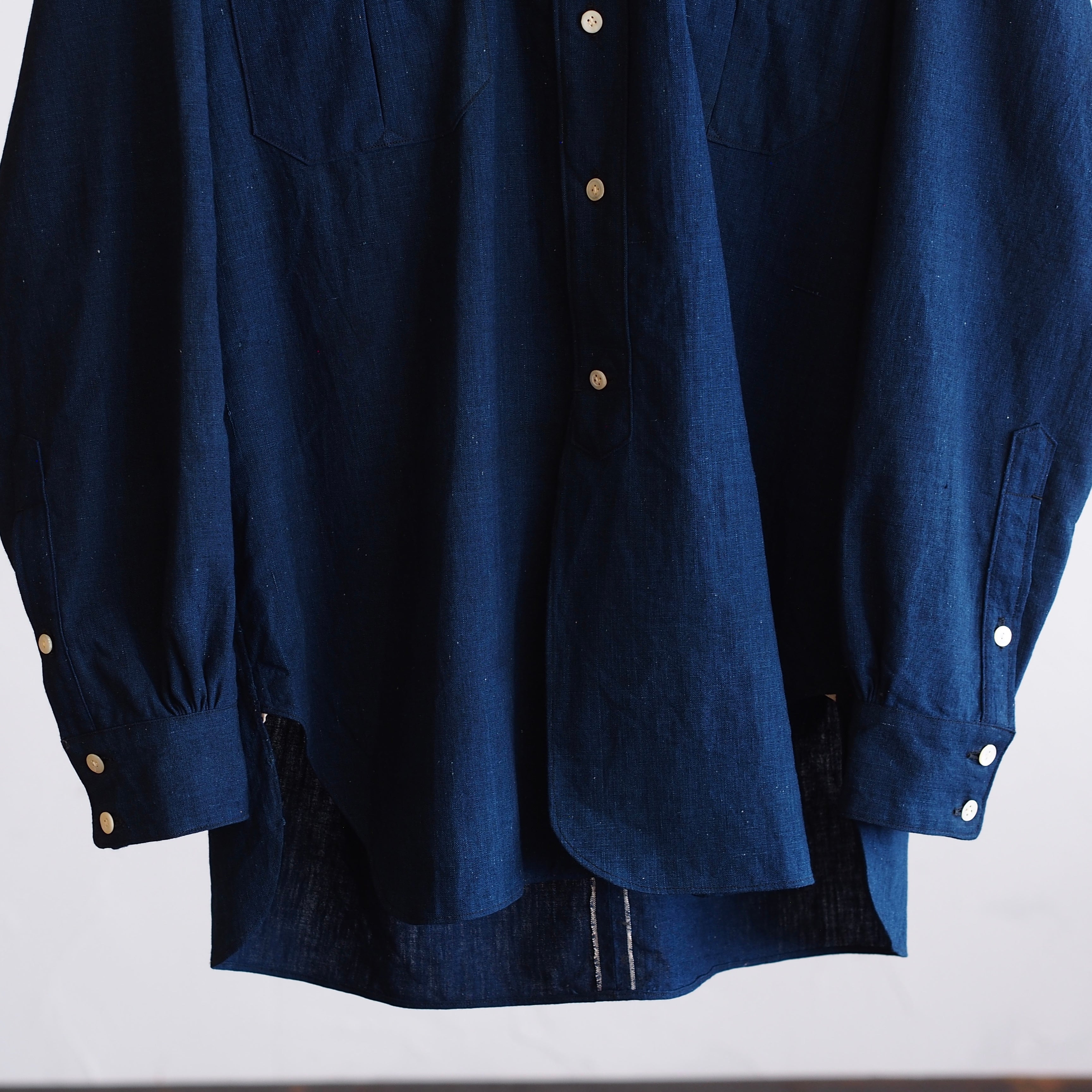 NORA SHIRT~type japan~early showa indigo~