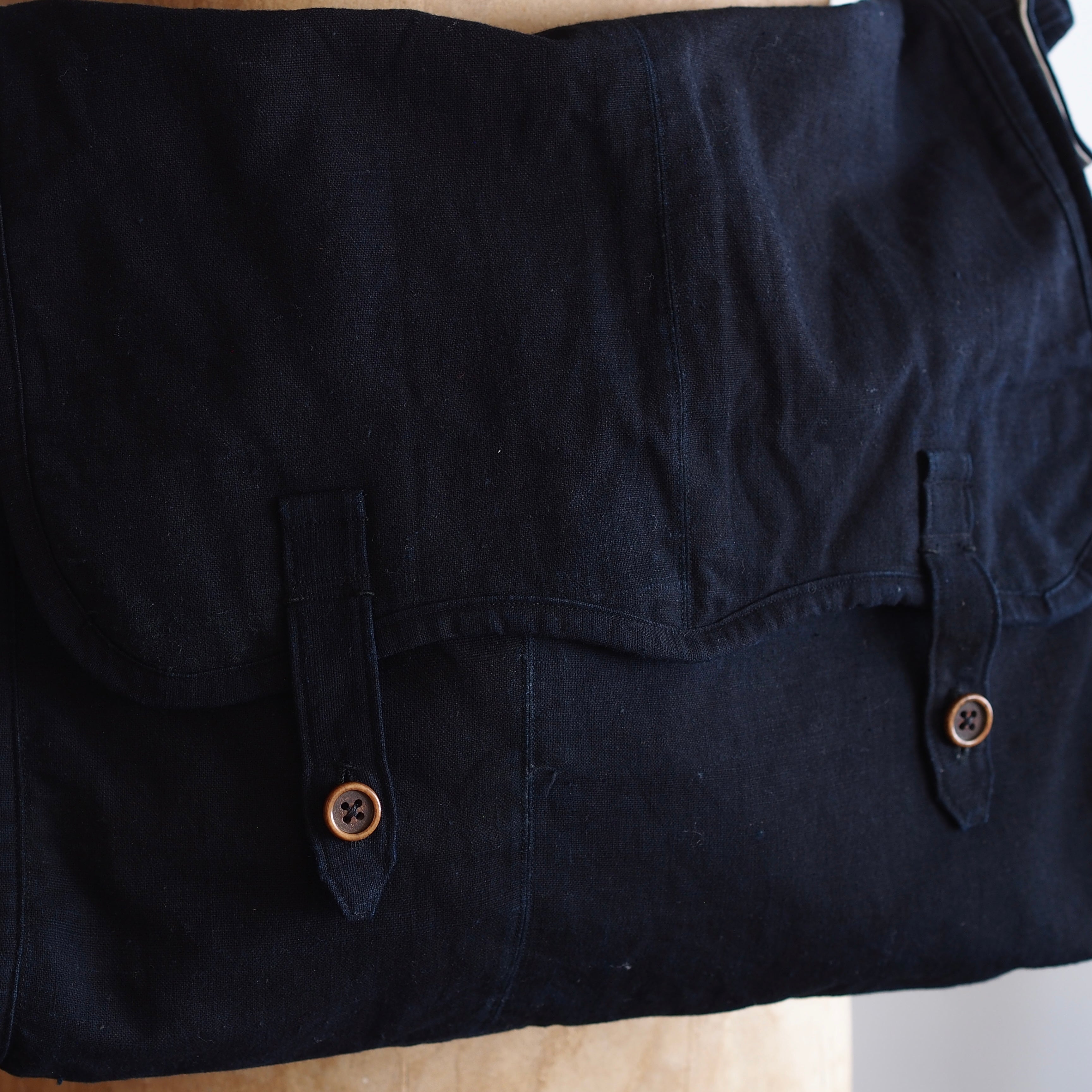NORA BAG~type postman~japan old indigo fabric⓶