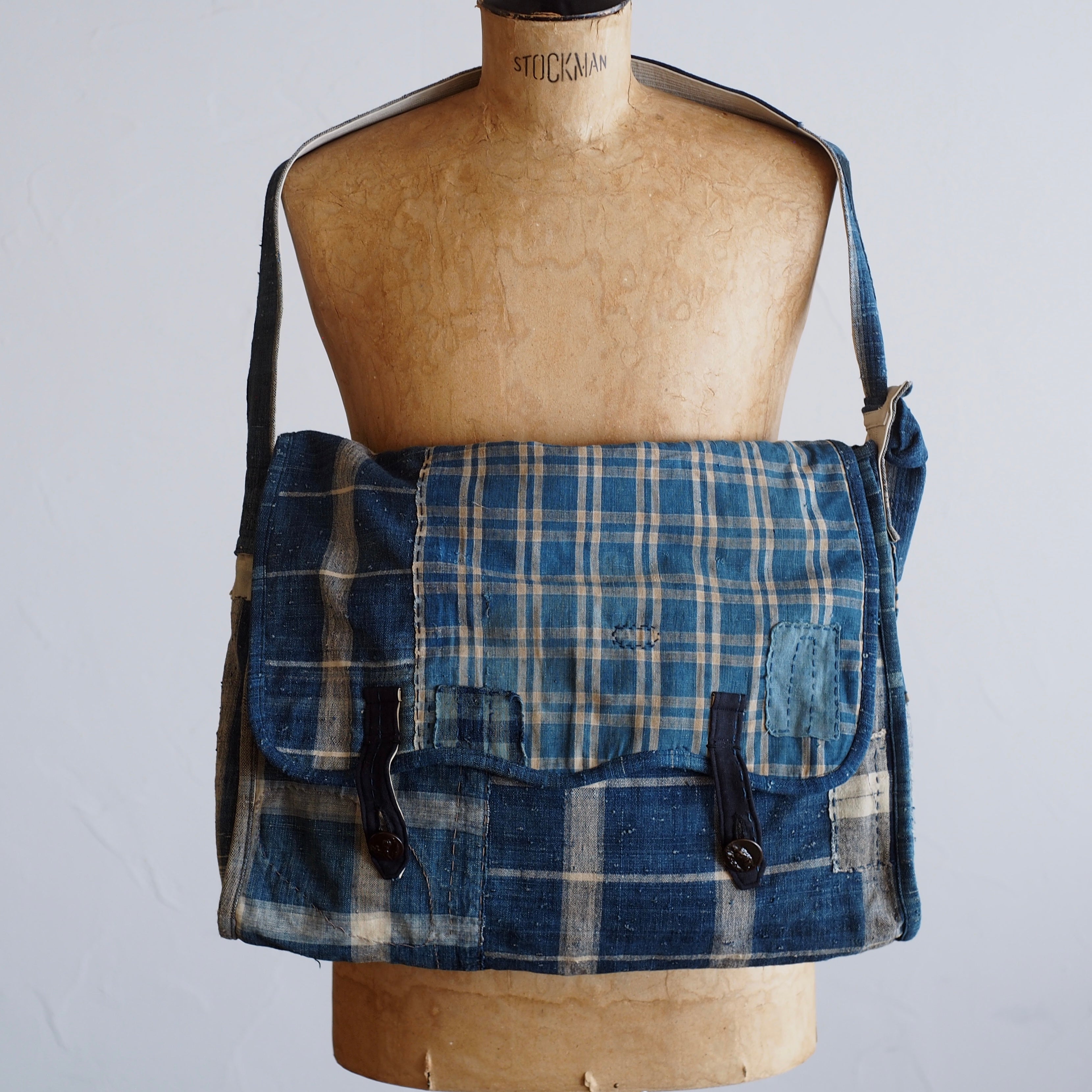 NORA BAG~type postman~japan old cotton fabric