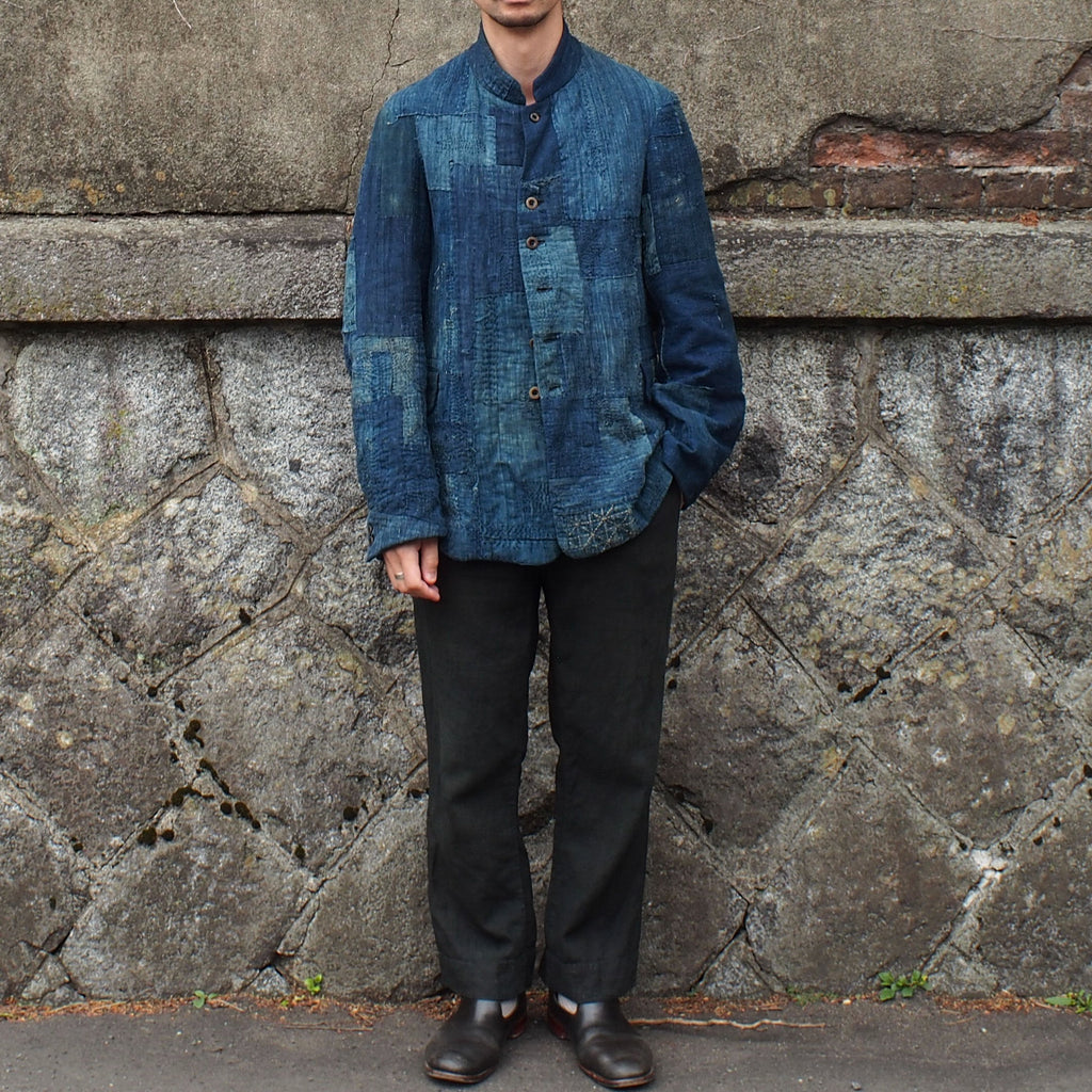 NORA JACKET~ old indigo boro fabric~