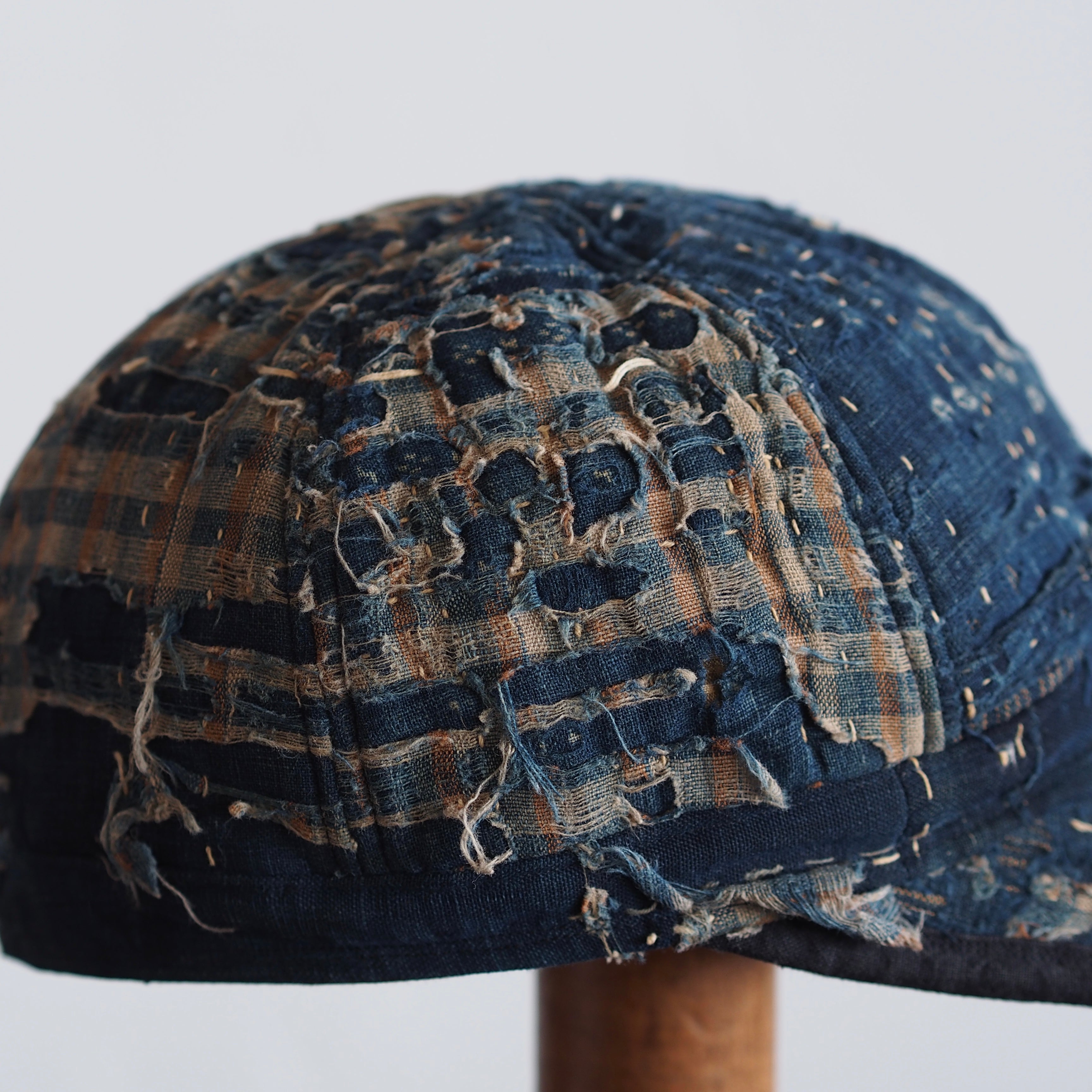 BORO(襤褸)CAP ~type mechanic~60 edo-taisho