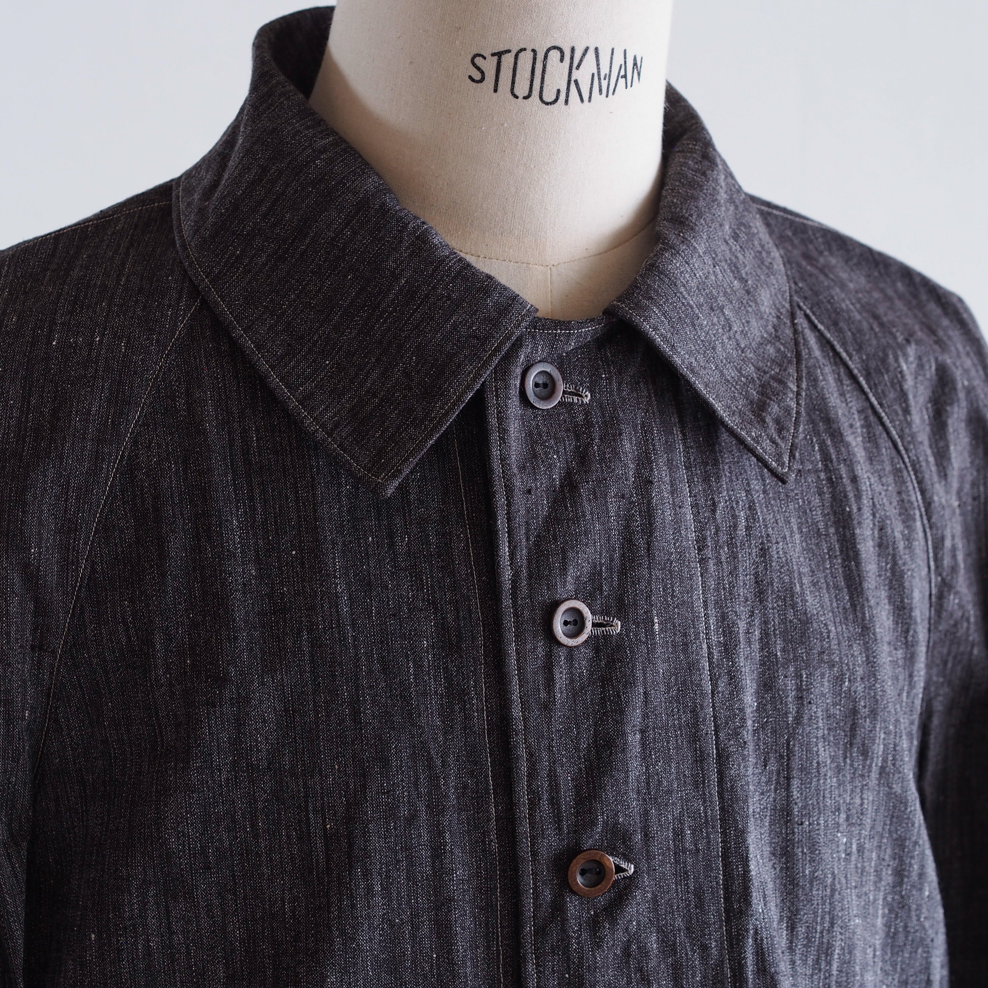 NORA JACKET②~french salt & pepper fabric~