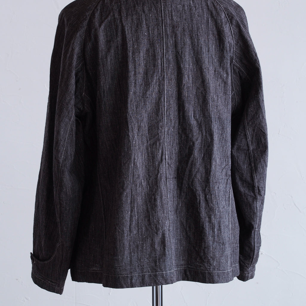 NORA JACKET②~french salt & pepper fabric~