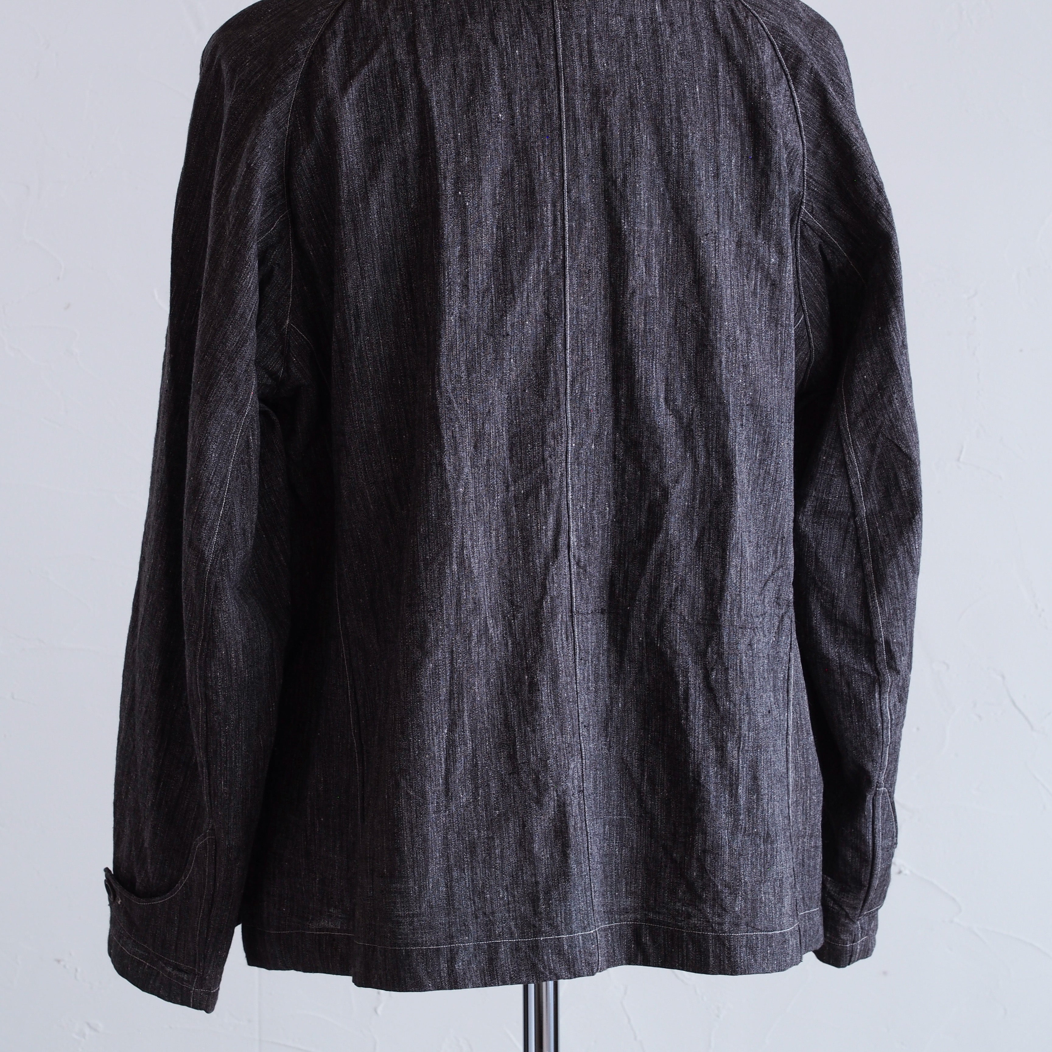 NORA JACKET②~french salt & pepper fabric~