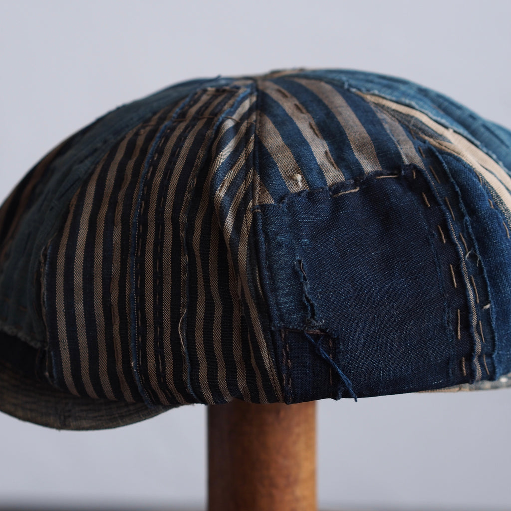 BORO(襤褸)CAP ~type news boy~60 edo-taisho