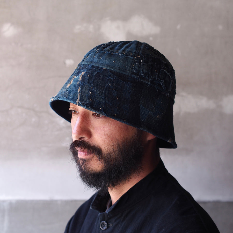 BORO(襤褸)HAT~type sailor~60 – NORA